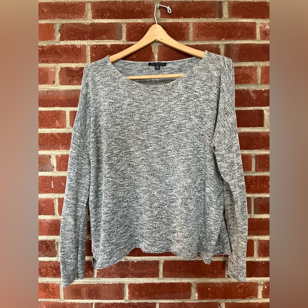 American eagle sweater with peakaboo back